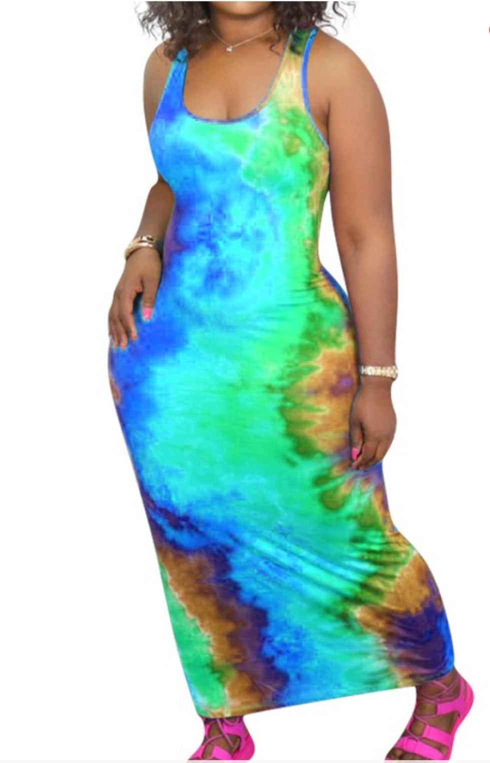 Tie Dye Maxi