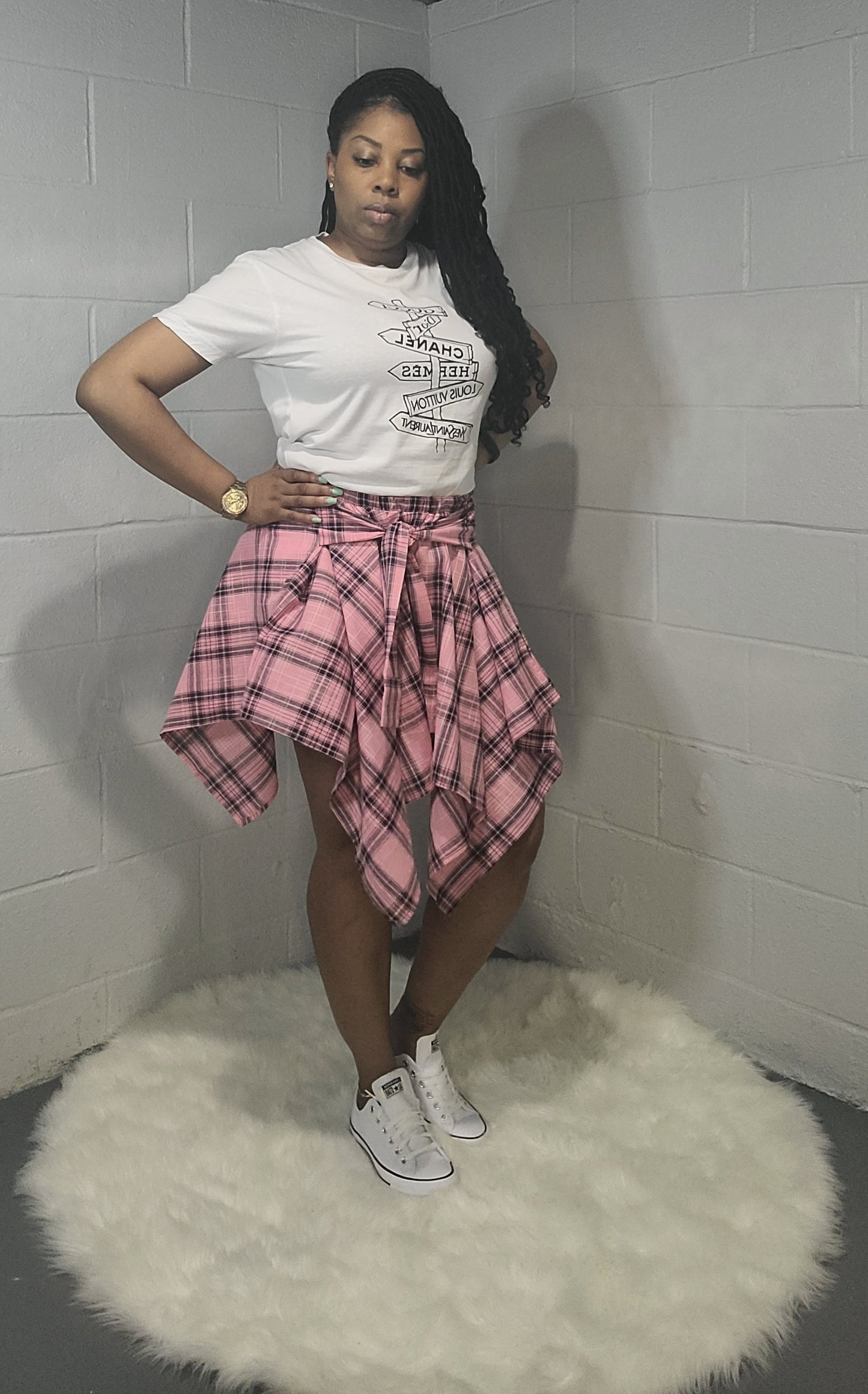 "Plaid Shirt" Skirt