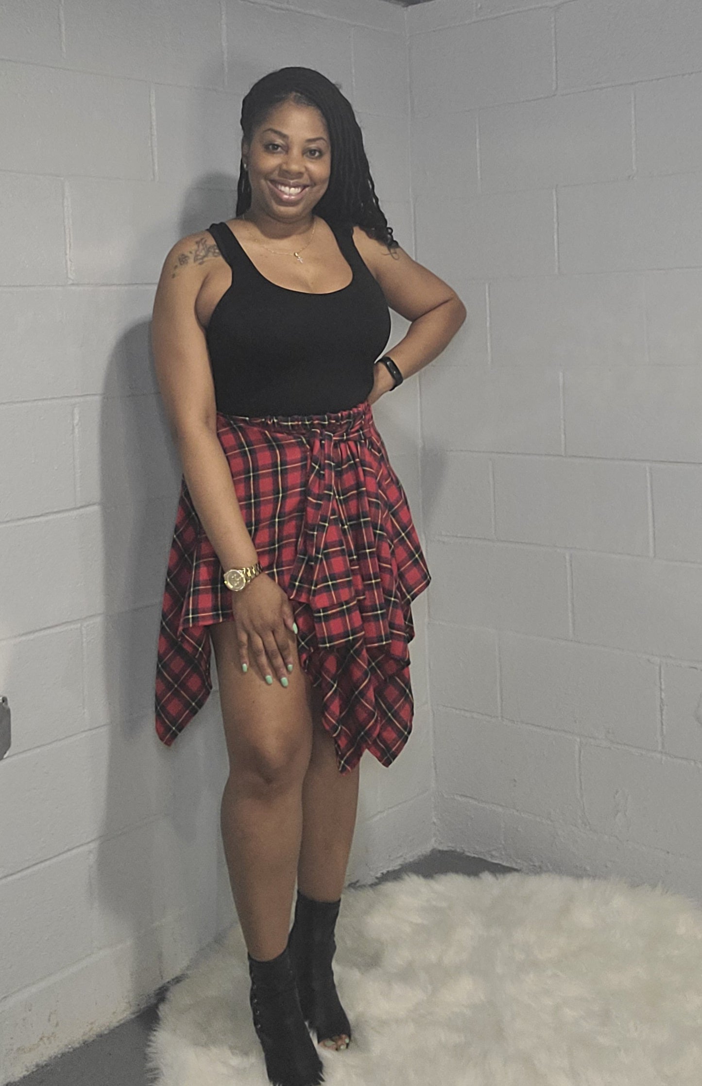 "Plaid Shirt" Skirt