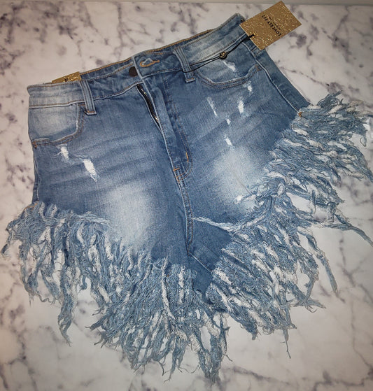 "Cheeks" Denim Shorts