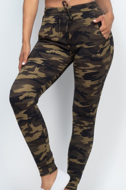 Camo Joggers