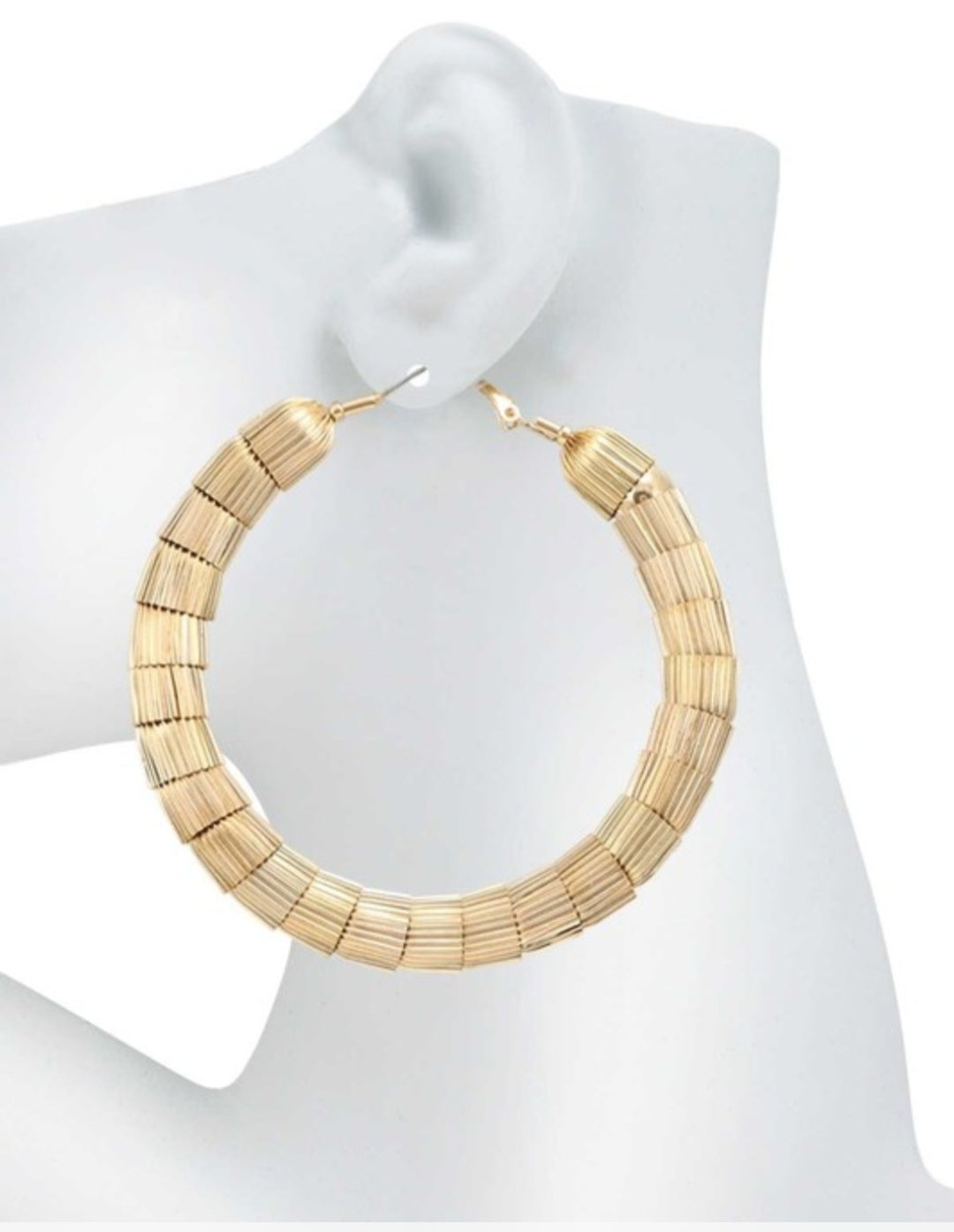 Gold Layered Hoops