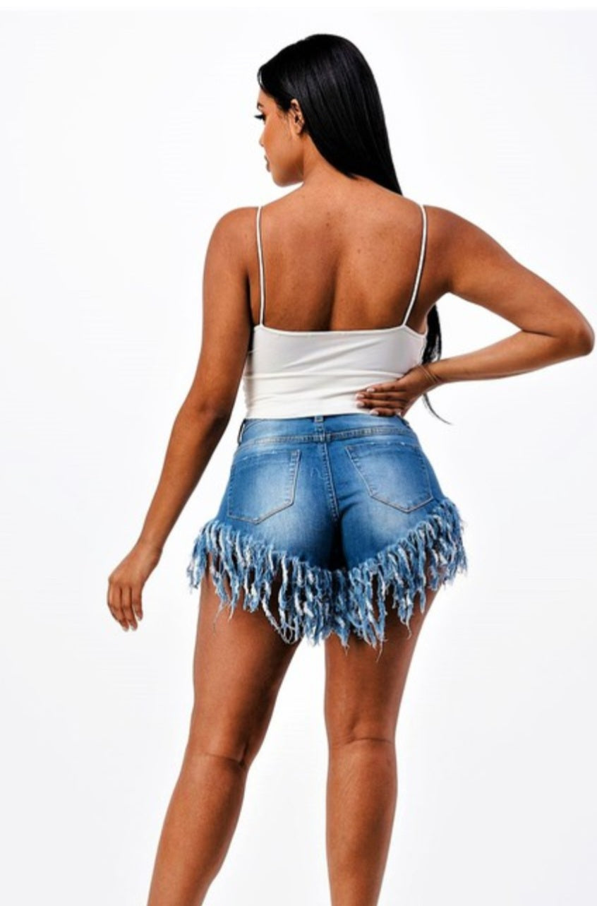 "Cheeks" Denim Shorts