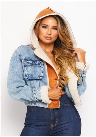 Denim/Suede Jacket