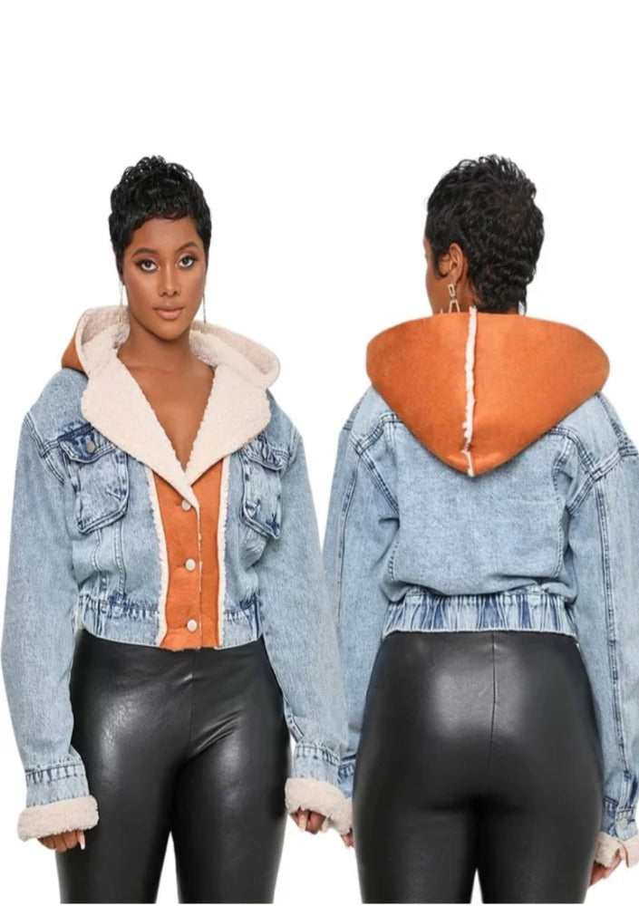 Denim/Suede Jacket