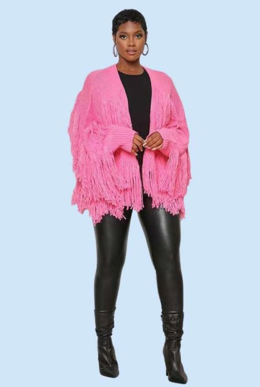 Love Pink Shag Sweater