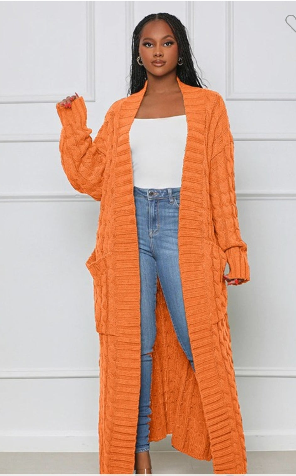 Cable Knit Cardigan